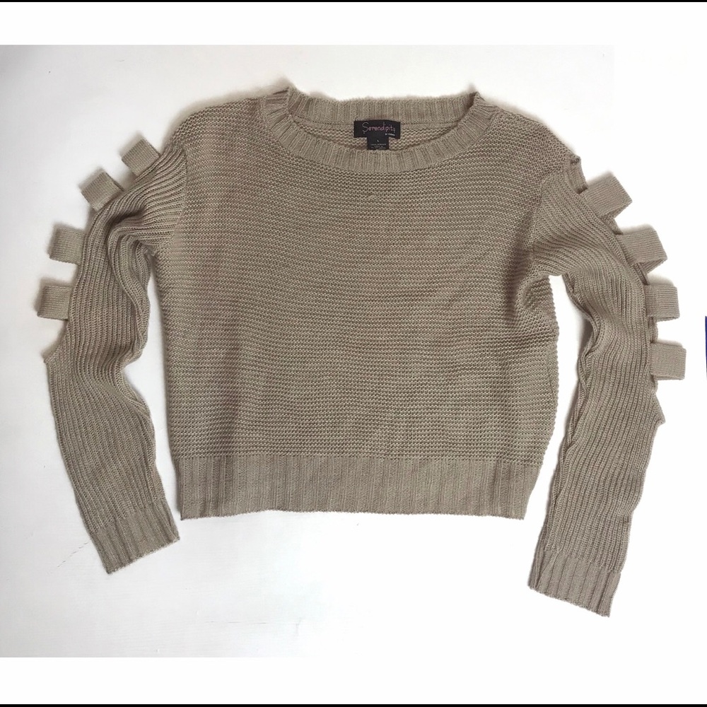 Serendipity crops top sweater